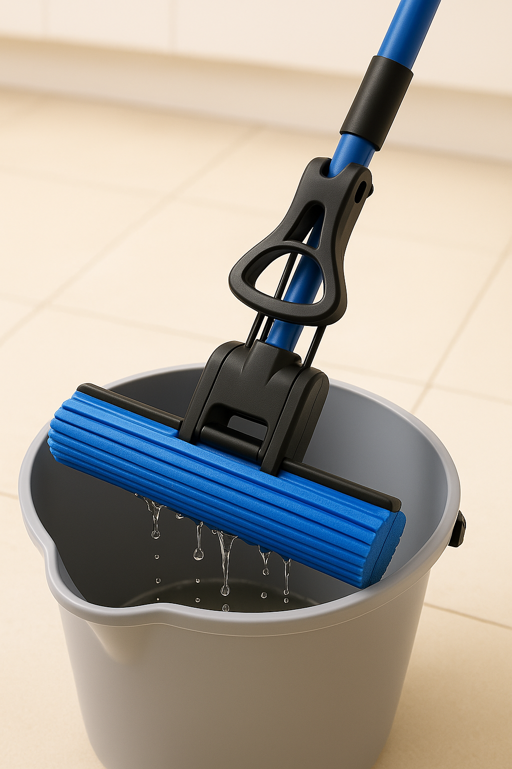 Multi-Purpose Foldable Floor Cleaning Squeeze Mop Wiper