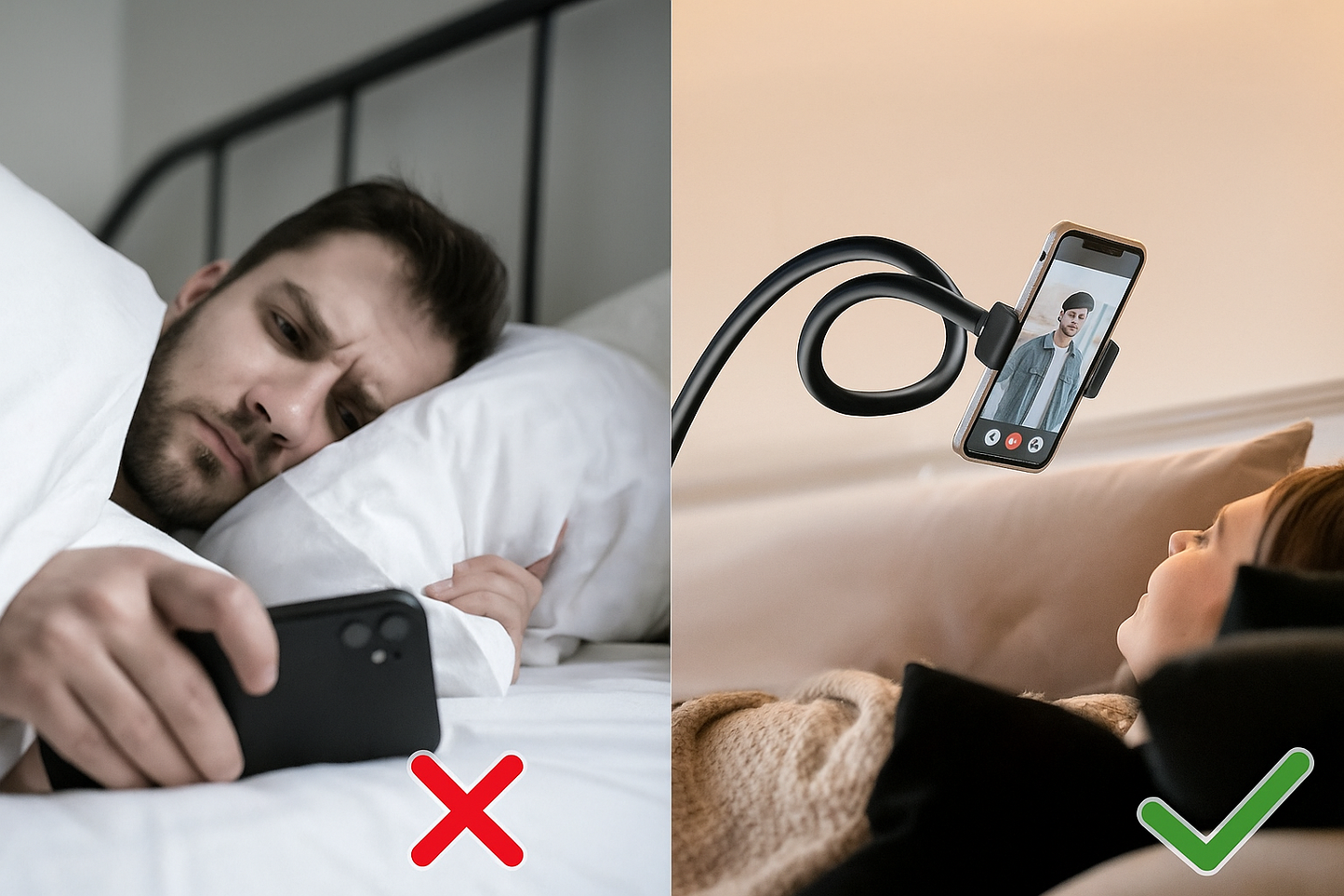 Mobile Phone & Tablet Stand-Flexible Clip