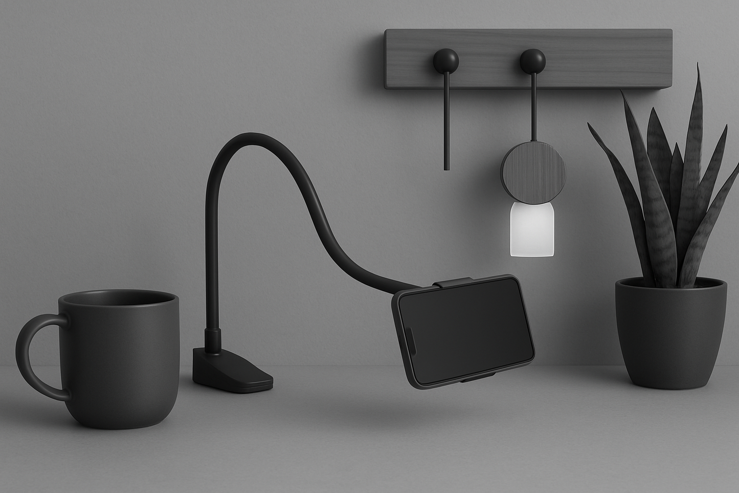 Mobile Phone & Tablet Stand-Flexible Clip