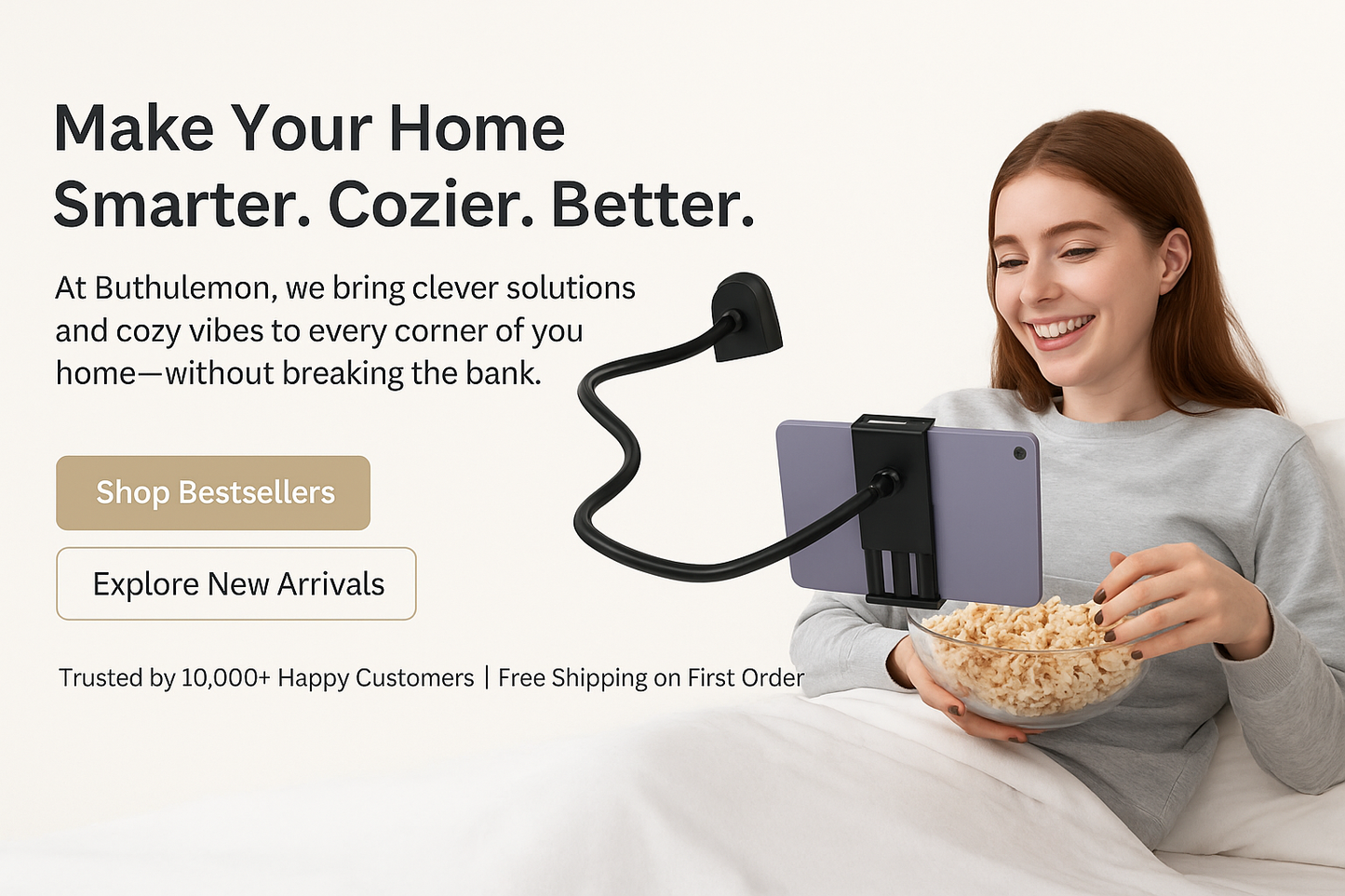 Mobile Phone & Tablet Stand-Flexible Clip